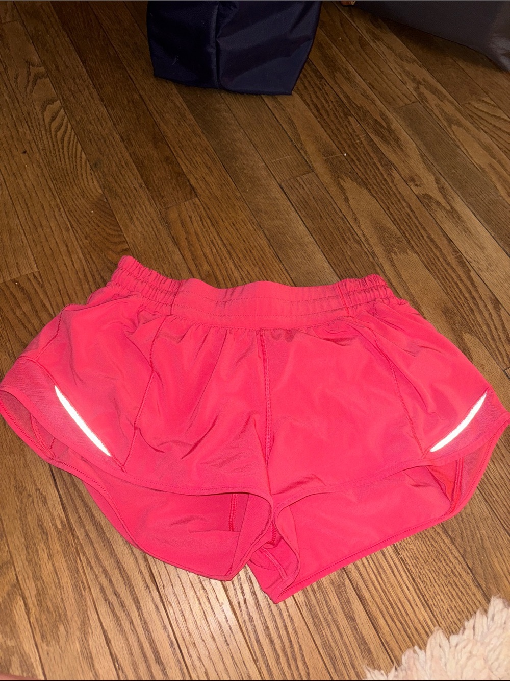 Women's Hot Pink Athletic Running Shorts